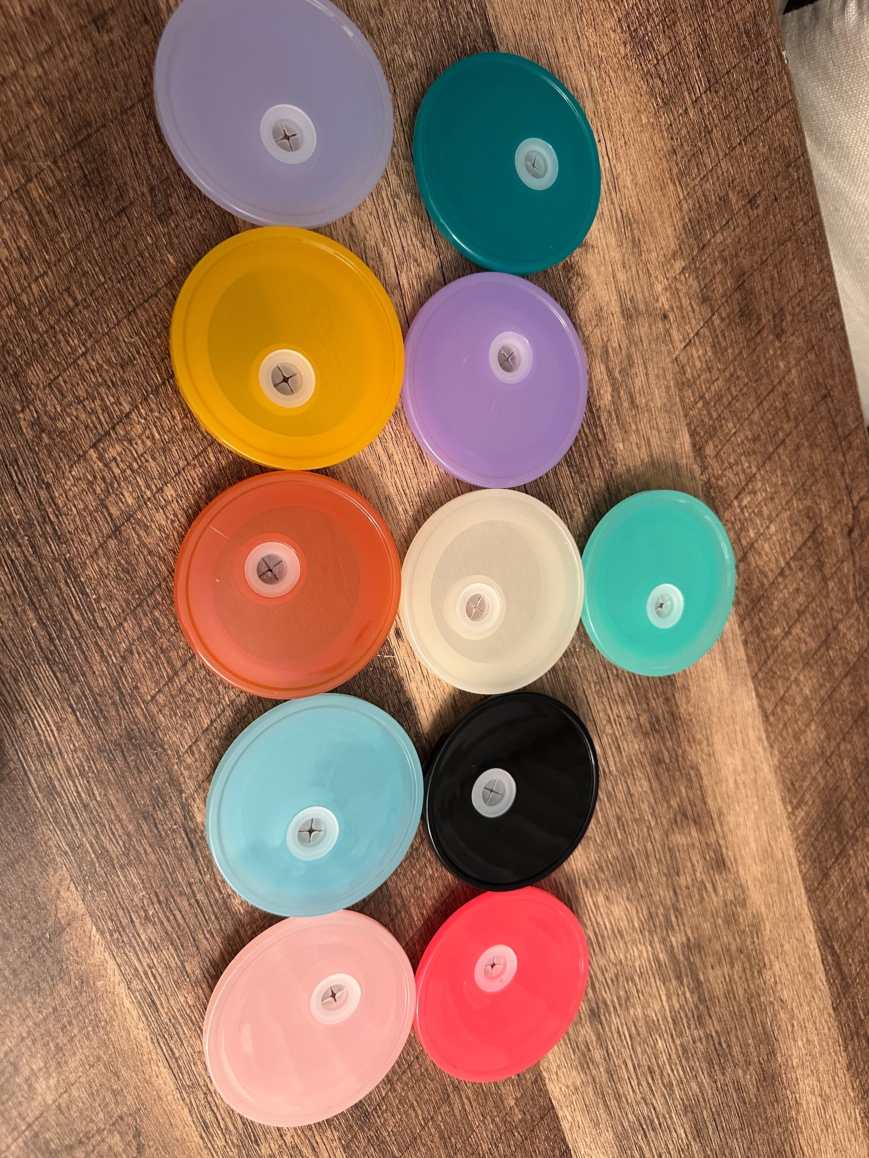 Acrylic Colored Lids